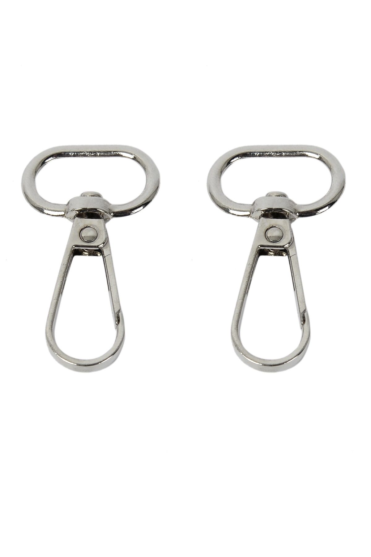 Nildenhobim Yaylı Kancalı  Makrome Anahtarlık ve Çanta Aksesuarı -  Halka Çap : 2 cm  ( 2 ' li set  )