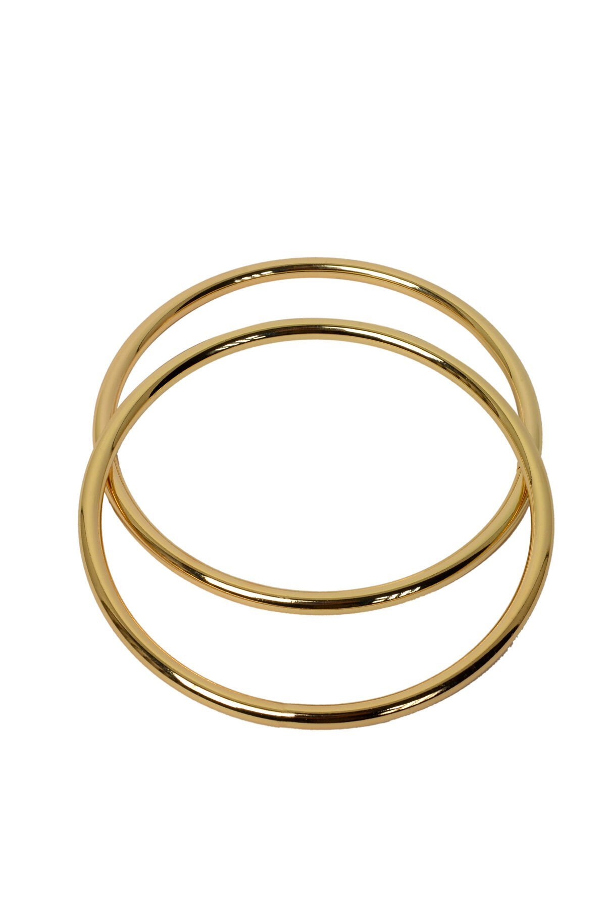 Nildenhobim Paslanmaz Metalden Halka Model Çanta Sap- Halka Çapı 11 Cm - 4 Mm ( Çift )