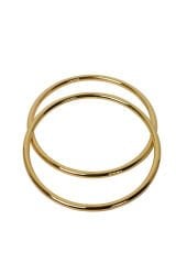 Nildenhobim Paslanmaz Metalden Halka Model Çanta Sap- Halka Çapı 11 Cm - 4 Mm ( Çift )